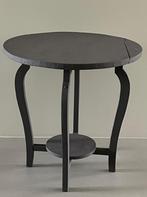 Bijzettafel, Minder dan 55 cm, Rond, Zo goed als nieuw, Hout