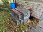 Bakstenen en opsluitbanden, Tuin en Terras, Tegels en Klinkers, Ophalen, Overige materialen, Gebruikt, Klinkers