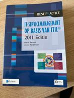 ITIL Servicemanagement 2011 Editie, Boeken, Ophalen of Verzenden, Gamma, Gelezen, MBO