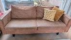 Cognac leren Be Pure Rodeo bank, Huis en Inrichting, Banken | Bankstellen, Ophalen, Gebruikt, 150 tot 200 cm, Vintage