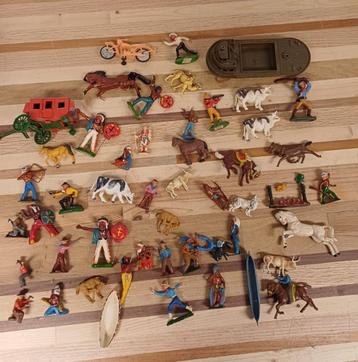 Tinnen soldaatjes en dieren beschikbaar voor biedingen