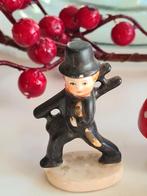 Antiek, vintage beeldje schoorsteenveger, Verzamelen, Beelden en Beeldjes, Ophalen of Verzenden, Gebruikt, Mens