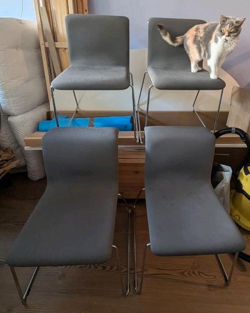 BULO Office Tab Chairs, grey / Bureaustoelen, Huis en Inrichting, Stoelen, Gebruikt, Eén, Grijs, Ophalen