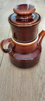Douwe Egberts koffiepot met filter, Gebruikt, Ophalen of Verzenden, Gebruiksvoorwerp