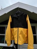 The North Face Softshell Jas maat L (heren) geel-zwart, Ophalen of Verzenden, Zo goed als nieuw, Kleding