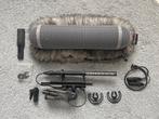 Stereo Microfoon Sennheiser MKH 418S P48U-3 + Windjammer, Ophalen, Zo goed als nieuw, Overige typen