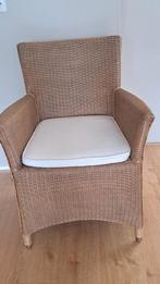 Mooie stoelen vier stuks van LlOYD LOOM, Huis en Inrichting, Stoelen, Ophalen of Verzenden, Zo goed als nieuw, Bruin, Vier