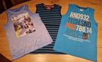 3 NIEUWE shirts zonder mouw, singlet, tanktop jongen 158-164, Nieuw, Ophalen of Verzenden, Jongen, Shirt of Longsleeve