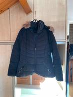 Mooie donkerblauwe winterjas / mt 44, Ophalen of Verzenden, Zo goed als nieuw, Maat 56/58 (XL), Blauw