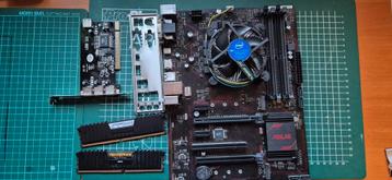 Asus Prime B250 plus moederbord met Intel I3 processor  beschikbaar voor biedingen