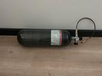Nieuwe Carbon  pcp fles 6,8 Liter 300 BAR, Ophalen of Verzenden, Gebruikt