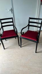 2 prachtige oude stoelen, Ophalen, Zo goed als nieuw, Zwart