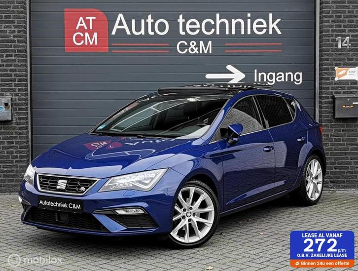 Seat Leon 1.4 TSI FR/150PK/DSG/CRUISE/NAV/CAMERA/PDC/CARPLAY, Auto's, Seat, Bedrijf, Te koop, Leon, ABS, Achteruitrijcamera, Airbags