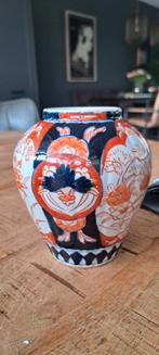Antieke Imari Vaas - Handgeschilderd Porselein, Antiek en Kunst, Antiek | Vazen, Ophalen of Verzenden