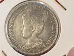 1 gulden 1915, zilver (4), Postzegels en Munten, Munten | Nederland, Ophalen of Verzenden, Koningin Wilhelmina, 1 gulden, Zilver