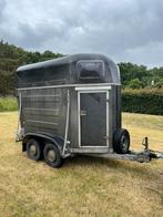 Paardentrailer, Dieren en Toebehoren, Paarden en Pony's | Trailers en Aanhangwagens, Ophalen, Zo goed als nieuw, Polyester, 1½-paards trailer