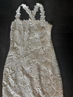 Mooie cocktailjurk maat 34, Verzenden, Wit, Cocktailjurk, Zo goed als nieuw