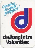 So213 sticker de jong intra vakanties, Ophalen of Verzenden, Zo goed als nieuw, Overige typen