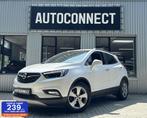 Opel Mokka X 1.4 Turbo. HALF/LEDER, NAVI, CAMERA, 140 PK, CR, Gebruikt, Leder en Stof, Wit, Bedrijf