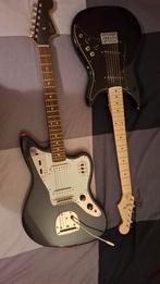 Squier fsr classic vibe jaguar charcoal frost, Ophalen of Verzenden, Zo goed als nieuw, Solid body, Fender