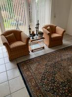 Twee comfortabele fauteuils, Minder dan 50 cm, Gebruikt, Minder dan 75 cm, Ophalen of Verzenden