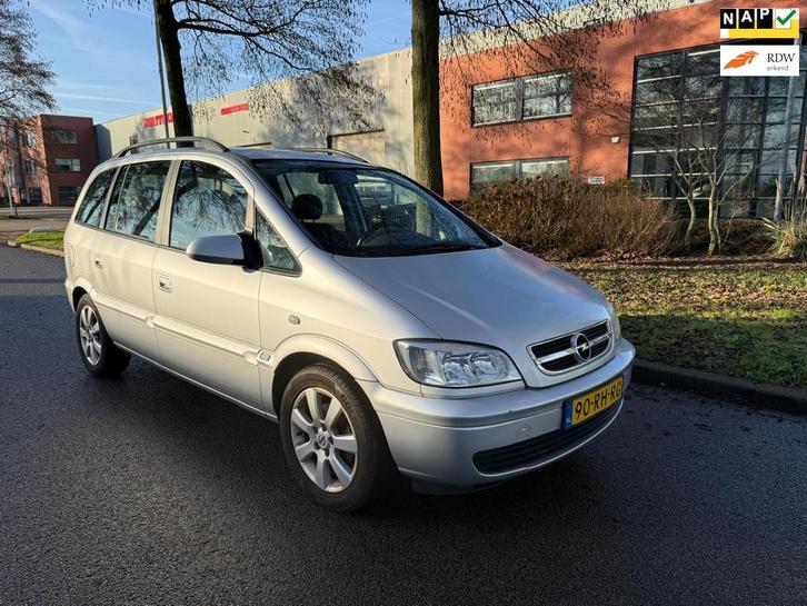 Opel Zafira 2.2-16V Maxx AIRCO 1E EIGENAAR, Auto's, Opel, Bedrijf, Te koop, Zafira, ABS, Airbags, Airconditioning, Boordcomputer