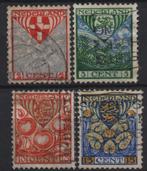 199 - 202  gebruikt ( Kinderzegels 1926 provinciewapens ), Postzegels en Munten, Postzegels | Nederland, Verzenden, T/m 1940, Gestempeld