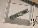 IKEA MAXIMERA Lade, middel, wit, 60x45 cm, Ophalen, Wit, 50 tot 100 cm, Zo goed als nieuw