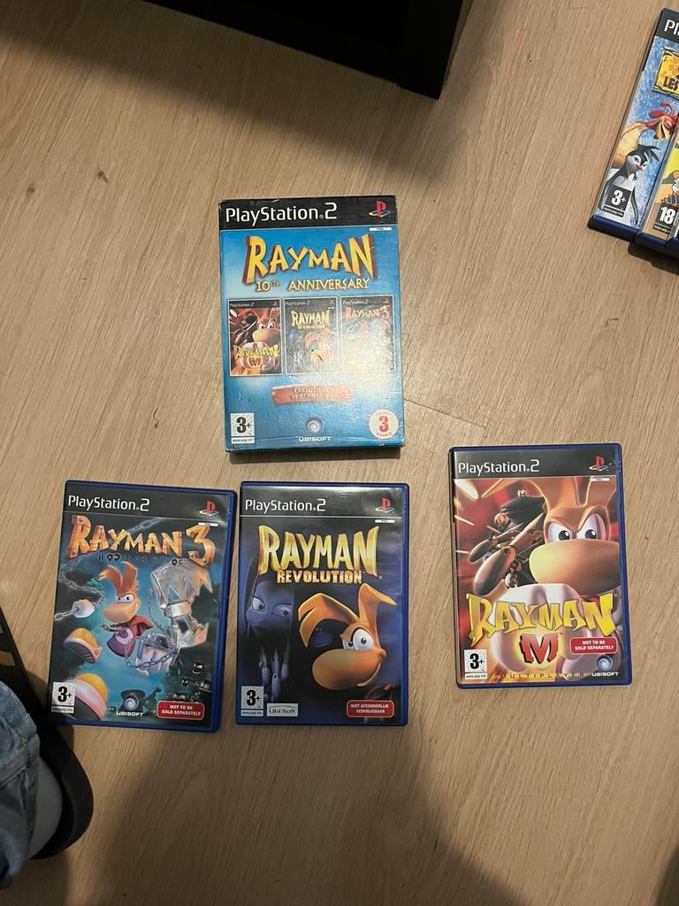 Rayman legends ps2 bundel, Avontuur en Actie, 1 speler, Ophalen of Verzenden, Zo goed als nieuw