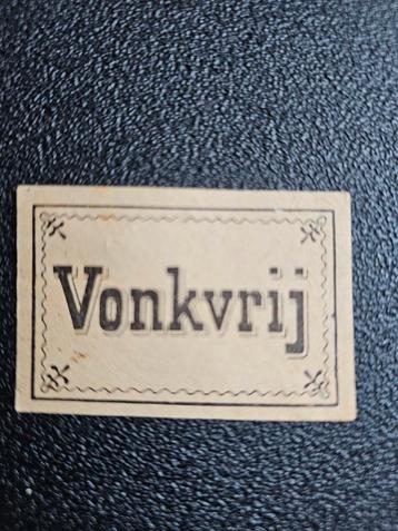 Vonkvrij Luciferetiket Sluitzegel rand B beschikbaar voor biedingen