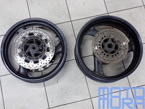 Velgenset voor de Yamaha YZF 1000 R 1996 - 2001 thunderace y, Motoren, Onderdelen | Overige, Gebruikt, Ophalen of Verzenden