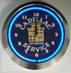 Muscle Car leuke garage mancave neon klok, Wandklok, Nieuw, Ophalen of Verzenden, Info@americansaleshop.nl