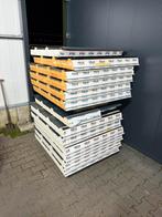 Restartij sandwich dakpanelen Ral7016/antreciet, Ophalen of Verzenden, Zo goed als nieuw