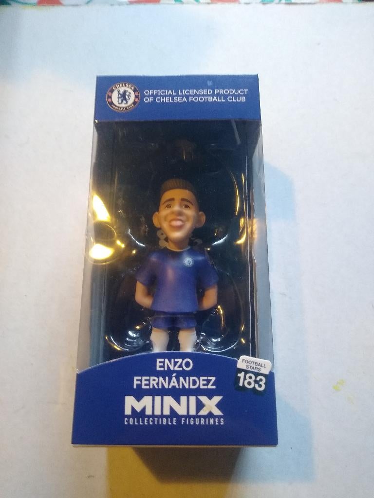 MINIX -- ENZO FERNANDEZ --CHELSEA --FOOTBALL STARS 183, Kinderen en Baby's, Speelgoed | Actiefiguren, Nieuw, Ophalen of Verzenden
