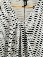 Top Travelstof Iz Naiz Blauw Beige Maat M Nieuw, Maat 38/40 (M), Blauw, Ophalen of Verzenden, Zonder mouw
