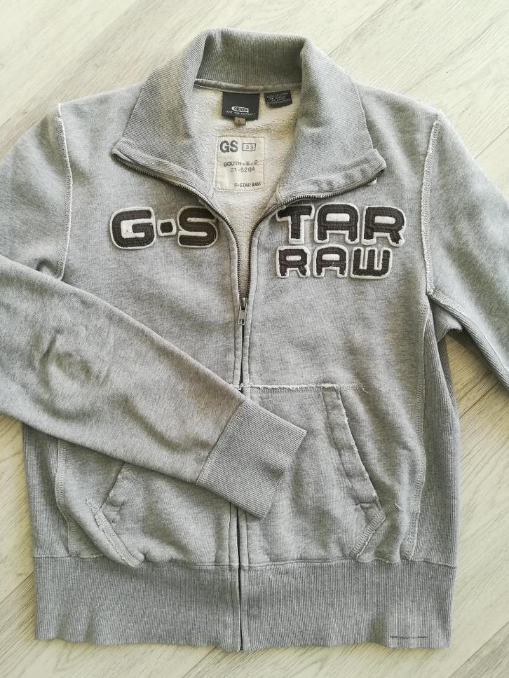 G-STAR vest grijs maat L, Kleding | Dames, Truien en Vesten, Zo goed als nieuw, Maat 38/40 (M), Grijs, Ophalen of Verzenden