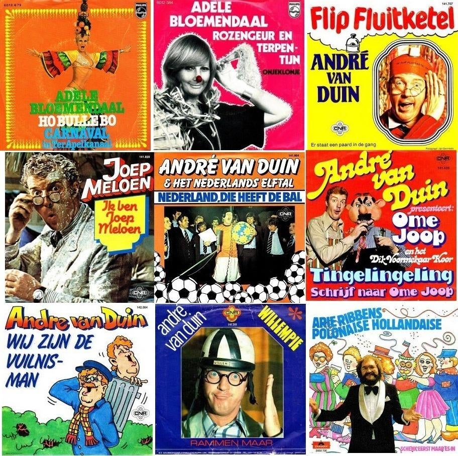 Aangeboden:  51 Carnaval Singels (per stuk €3,00), Verzenden, Gebruikt, Overige formaten
