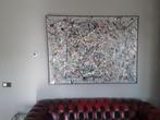 Jackson Pollock stijl schilderijen, Ophalen