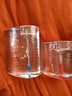 Kosta Boda Twee Waxinelichthouders, Huis en Inrichting, Overige materialen, Wit, Ophalen of Verzenden, Zo goed als nieuw