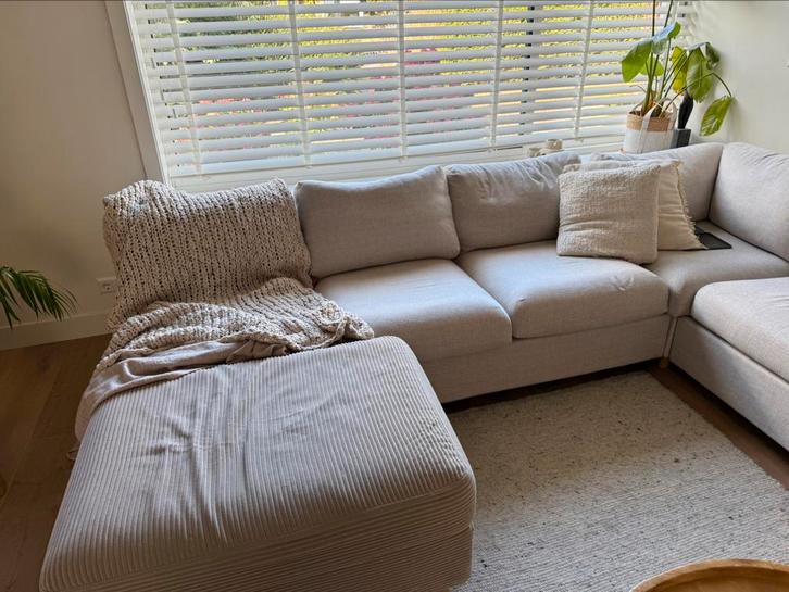 Vimle driezits (+armleuningen) mét Soferia customized hoezen, Huis en Inrichting, Banken | Complete zithoeken, Zo goed als nieuw