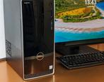 DELL Inspiron Intel Core i3 7th - LCD Scherm - Windows 11, Computers en Software, Desktop Pc's, Ophalen, HDD, Met monitor, 8 GB