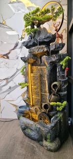 Waterfontein met verliching, tuinfontein,Binnenfontein, Tuin en Terras, Waterpartijen en Fonteinen, Nieuw, Totaal Decor, Kunststof