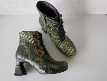 Laura Vita maat 37 groene laarzen boots Type Magalieo ZGAN beschikbaar voor biedingen