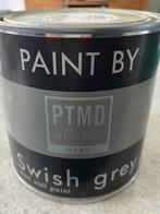 PTMD muurverf Swish grey 0,75 ml, Doe-het-zelf en Verbouw, Verf, Beits en Lak, Nieuw, Verf, Grijs, Ophalen of Verzenden