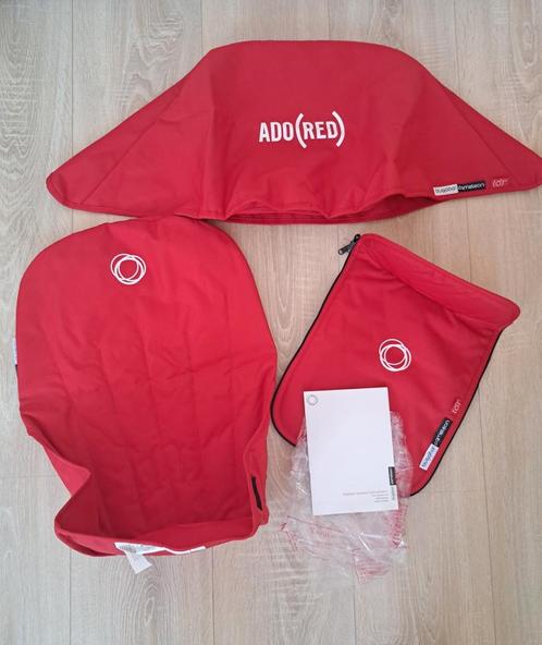 Nieuw. Limited edition ADO(red) Bugaboo bekleding set, Kinderen en Baby's, Buggy's, Nieuw, Overige merken, Ophalen of Verzenden