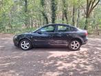 Mazda 3 1.6 Sedan 2005 Zwart- leer - airco, Auto's, Mazda, 4 cilinders, Zwart, 1200 kg, Handgeschakeld