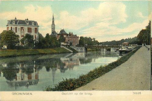 (701-118-045) Groningen Gezicht op de Brug, Verzamelen, Ansichtkaarten | Nederland, Groningen, Verzenden