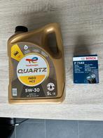 Total quartz ineo mc3 5w30 incl olie filter vw 1.4 tsi, Auto diversen, Onderhoudsmiddelen, Ophalen of Verzenden