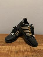 Dsquared2 leren sneakers, Kleding | Dames, Ophalen of Verzenden, Zo goed als nieuw, Zwart, Sneakers of Gympen