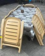 Tuintafel met tuinstoelen, Ophalen, Gebruikt